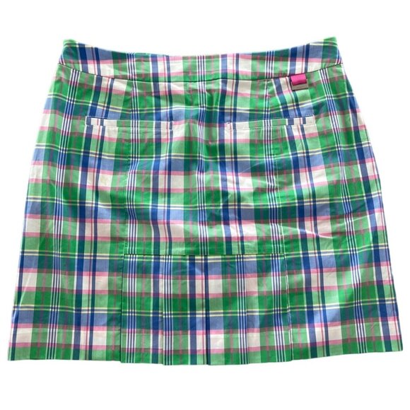 Polo Ralph Lauren Golf Plaid Pleated Golf Skort Fairway Plaid Size 2 $148 NWOT - Picture 11 of 13